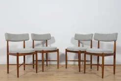 Pamono Mid-Century Teak Dining Chairs by Ib Kofod Larsen for G-Plan, 1960s, Set of 4 Hot
