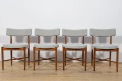 Pamono Mid-Century Teak Dining Chairs by Ib Kofod Larsen for G-Plan, 1960s, Set of 4 Hot