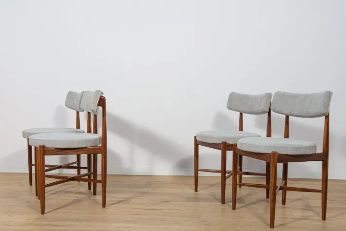 Pamono Mid-Century Teak Dining Chairs by Ib Kofod Larsen for G-Plan, 1960s, Set of 4 Hot