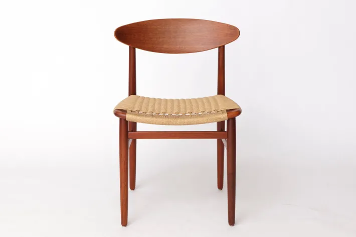 Pamono Mid-Century Teak Dining Chair by Larsen & Bender Madsen for Naestved Møbelfabrik, Denmark, 1960s Sale