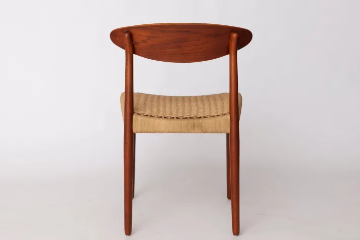 Pamono Mid-Century Teak Dining Chair by Larsen & Bender Madsen for Naestved Møbelfabrik, Denmark, 1960s Sale