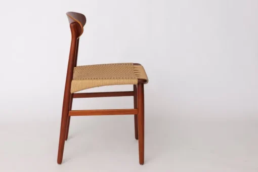 Pamono Mid-Century Teak Dining Chair by Larsen & Bender Madsen for Naestved Møbelfabrik, Denmark, 1960s Sale
