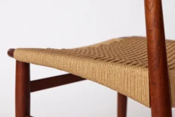 Pamono Mid-Century Teak Dining Chair by Larsen & Bender Madsen for Naestved Møbelfabrik, Denmark, 1960s Sale