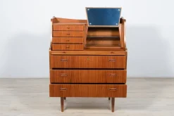 Pamono Mid-Century Teak Dresser With Dressing Table, 1960s Hot