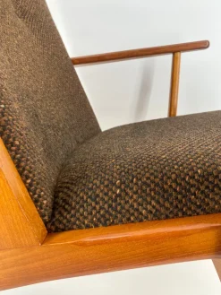 Pamono Mid-Century Teak Rocking Chair by Holger Georg Jensen for Tønder Møbelværk, Denmark, 1960s Best