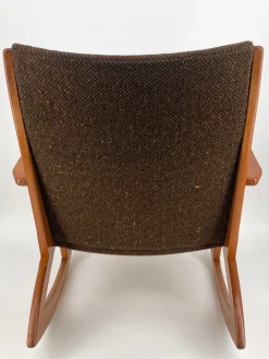 Pamono Mid-Century Teak Rocking Chair by Holger Georg Jensen for Tønder Møbelværk, Denmark, 1960s Best
