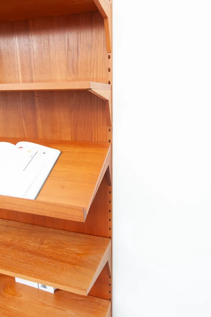 Pamono Mid-Century Teak Royal Wall Unit by Poul Cadovius for Cado, 1960s Best