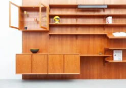 Pamono Mid-Century Teak Royal Wall Unit by Poul Cadovius for Cado, 1960s Best