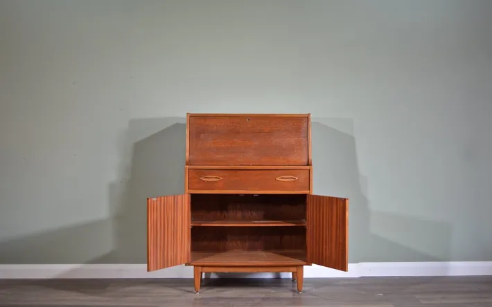 Pamono Mid-Century Teak Secretary from Jentique, 1960s Discount