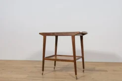 Pamono Mid-Century Teak Serving Trolley, Denmark, 1960s Outlet