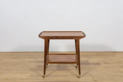 Pamono Mid-Century Teak Serving Trolley, Denmark, 1960s Outlet