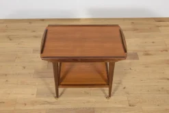 Pamono Mid-Century Teak Serving Trolley, Denmark, 1960s Outlet