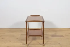 Pamono Mid-Century Teak Serving Trolley, Denmark, 1960s Outlet