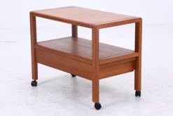 Pamono Mid-Century Teak Serving Trolley, 1960s Discount