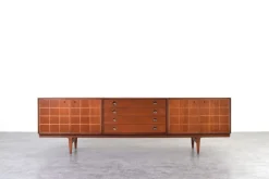 Pamono Mid-Century Teak Sideboard by Rolf Rastad & Adolf Relling for Gustav Bahus, 1960s Hot