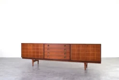 Pamono Mid-Century Teak Sideboard by Rolf Rastad & Adolf Relling for Gustav Bahus, 1960s Hot