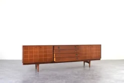 Pamono Mid-Century Teak Sideboard by Rolf Rastad & Adolf Relling for Gustav Bahus, 1960s Hot