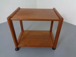 Pamono Mid-Century Teak Trolley by Aksel Kjersgaard for Odder Møbler, 1960s Hot