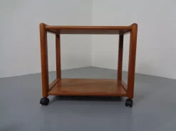Pamono Mid-Century Teak Trolley by Aksel Kjersgaard for Odder Møbler, 1960s Hot