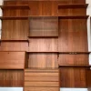 Pamono Mid-Century Teak Wall Unit by Poul Cadovius for Cado Best