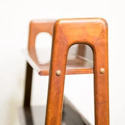 Pamono Mid-Century Veneer Shelf, 1960s Hot