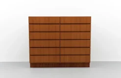 Pamono Mid-Century Walnut Chest of Drawers, 1960s Outlet