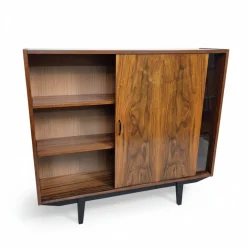 Pamono Mid-Century Walnut Violetta Display Cabinet, Poland, 1960s Online