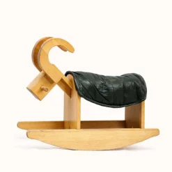Pamono Mid-Century Wooden Rocking Billy Goat, 1960s Online