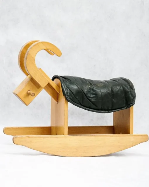 Pamono Mid-Century Wooden Rocking Billy Goat, 1960s Online