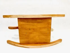 Pamono Mid-Century Wooden Rocking Elephant, 1960s Clearance