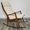 Pamono Mid-Century Wooden Rocking Chair