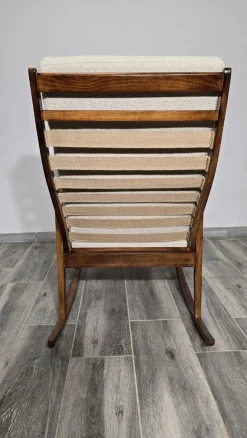 Pamono Mid-Century Wooden Rocking Chair