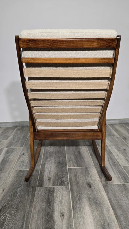 Pamono Mid-Century Wooden Rocking Chair