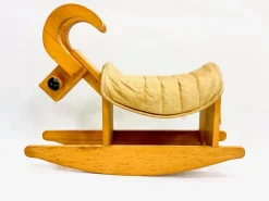 Pamono Mid-Century Wooden Rocking Billy Goat, 1960s Clearance