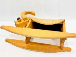 Pamono Mid-Century Wooden Rocking Billy Goat, 1960s Clearance