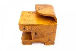 Pamono Mid-20th Century Art Deco Bedside Tables, Poland, 1940s, Set of 2 Sale