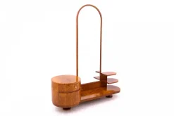 Pamono Mid-20th Century Art Deco Dressing Table, Poland, 1950s