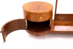 Pamono Mid-20th Century Art Deco Dressing Table, Poland, 1950s