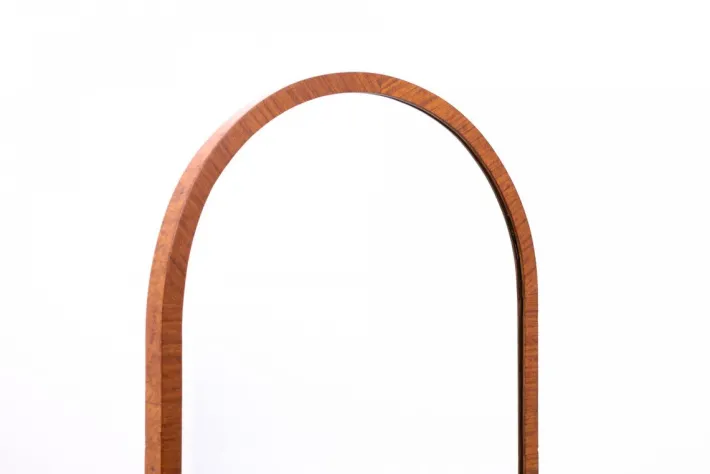 Pamono Mid-20th Century Art Deco Dressing Table, Poland, 1950s