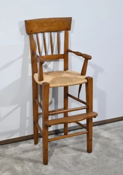Pamono Mid-19th Century Childrens High Chair in Cherrywood Online