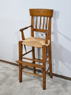 Pamono Mid-19th Century Childrens High Chair in Cherrywood Online
