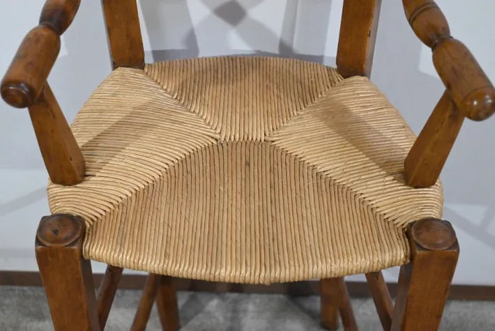 Pamono Mid-19th Century Childrens High Chair in Cherrywood Online