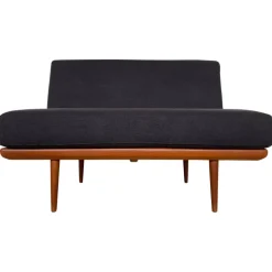 Pamono Minerva Daybed by Peter Hvidt & Orla Mølgaard-Nielsen for France & Son, 1960s New