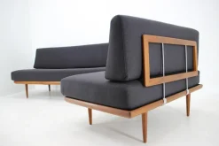 Pamono Minerva Daybed by Peter Hvidt & Orla Mølgaard-Nielsen for France & Son, 1960s New