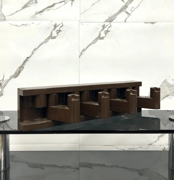 Pamono Minivip Wall-Mounted Coat Rack attributed to Benanti and Brunori for Velca Legnano, 1970 Online