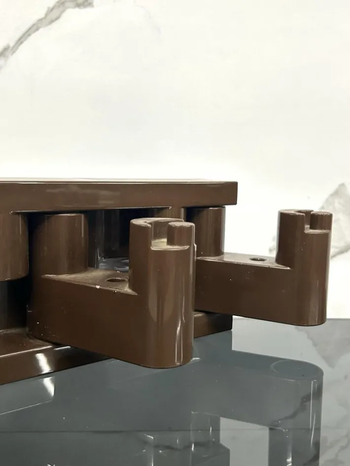 Pamono Minivip Wall-Mounted Coat Rack attributed to Benanti and Brunori for Velca Legnano, 1970 Online