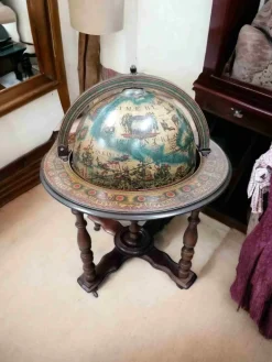 Pamono Mobile Bar Globe, 1970s Discount