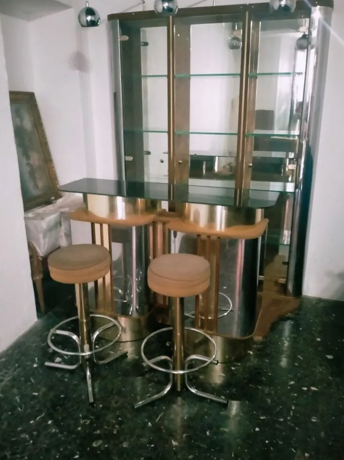Pamono Mobile Bar, 1970s, Set of 3 Sale
