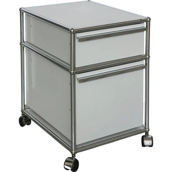 Pamono Mobile Pedestal with Drawers by Fritz Haller & Paul Schärer for USM Haller, 1980 Hot