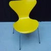 Pamono Mod. 3107 Chair in Yellow by Arne Jacobsen for Fritz Hansen, 1960 Sale